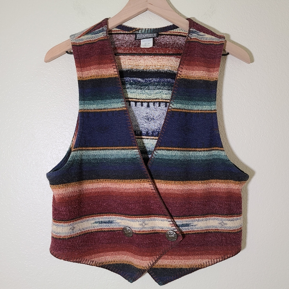 Vintage Rough Rider Cotton Southwest Vest
